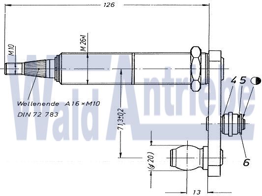 SWF 105023 Wischlager