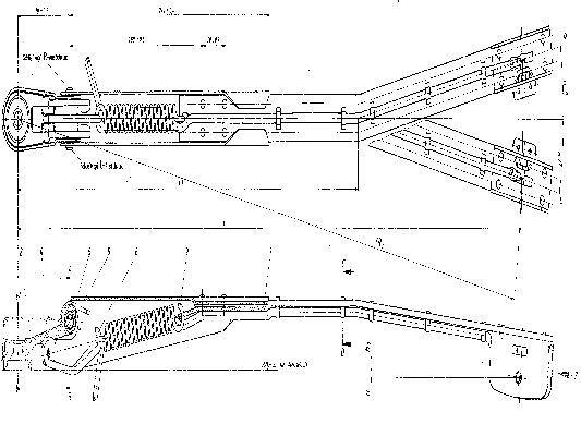 SWF 105657 Wiper arm
