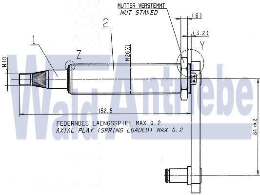 SWF 105745 Wischlager