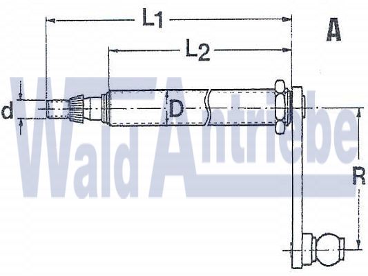 SWF 107017 Wiper bearing