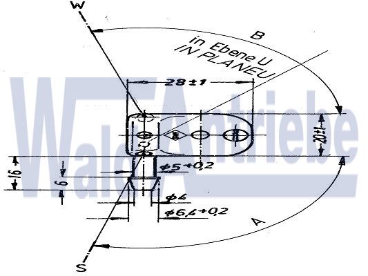 SWF 108324 Waschwasserdüse