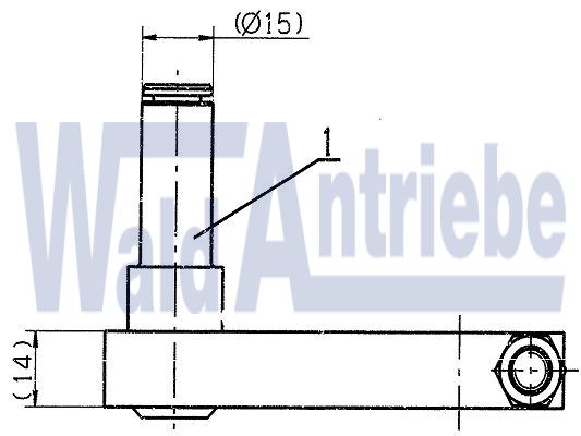 SWF 108335 Lever