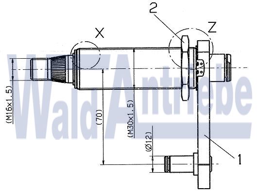 SWF 108868 Wischlager
