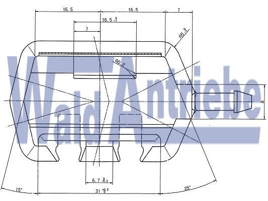 SWF 110181 Wash water nozzle