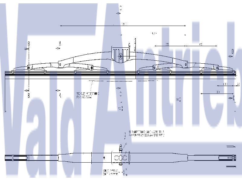 SWF 110577 Wiper blade