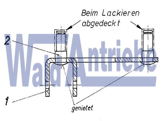 SWF 195134 Steckreiter(Rohteil)