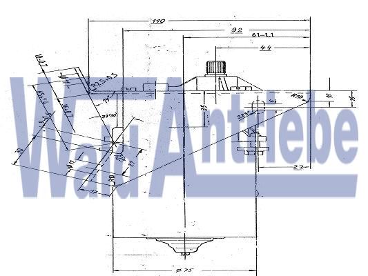 SWF 402111 Wischermotor