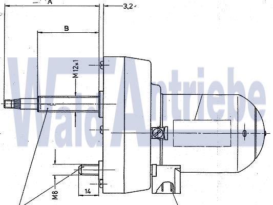 SWF 402679 Wischermotor