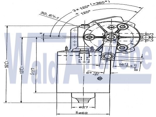 SWF 403339 Wiper motor