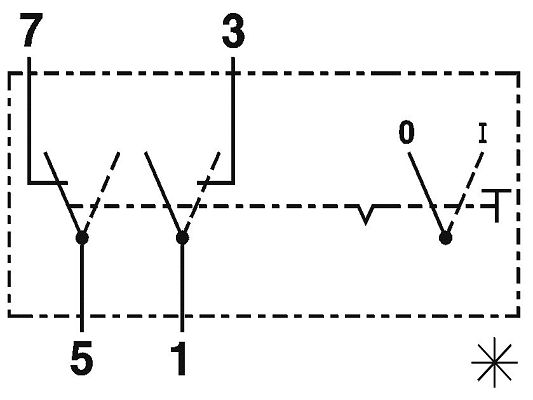 SWF 511036 Kippschalter