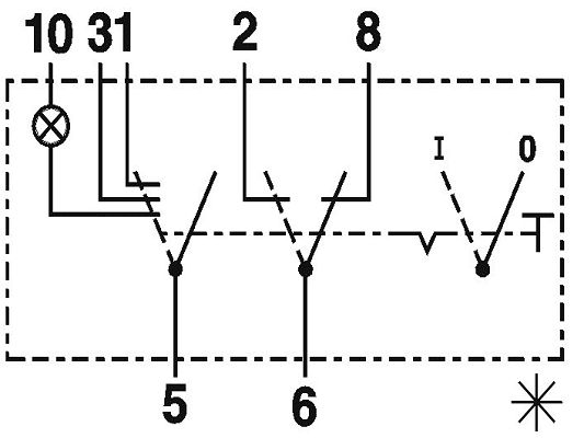 SWF 511190 Kippschalter