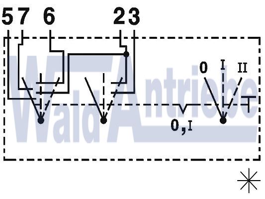 SWF 512120 Kippschalter