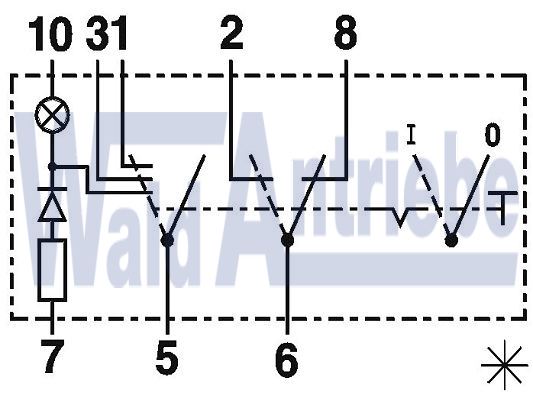 SWF 521193 Rocker Switch
