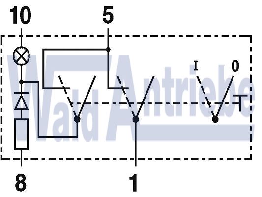SWF 521220 Kippschalter