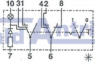 SWF 521299 Kippschalter
