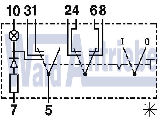 SWF 524195 Kippschalter