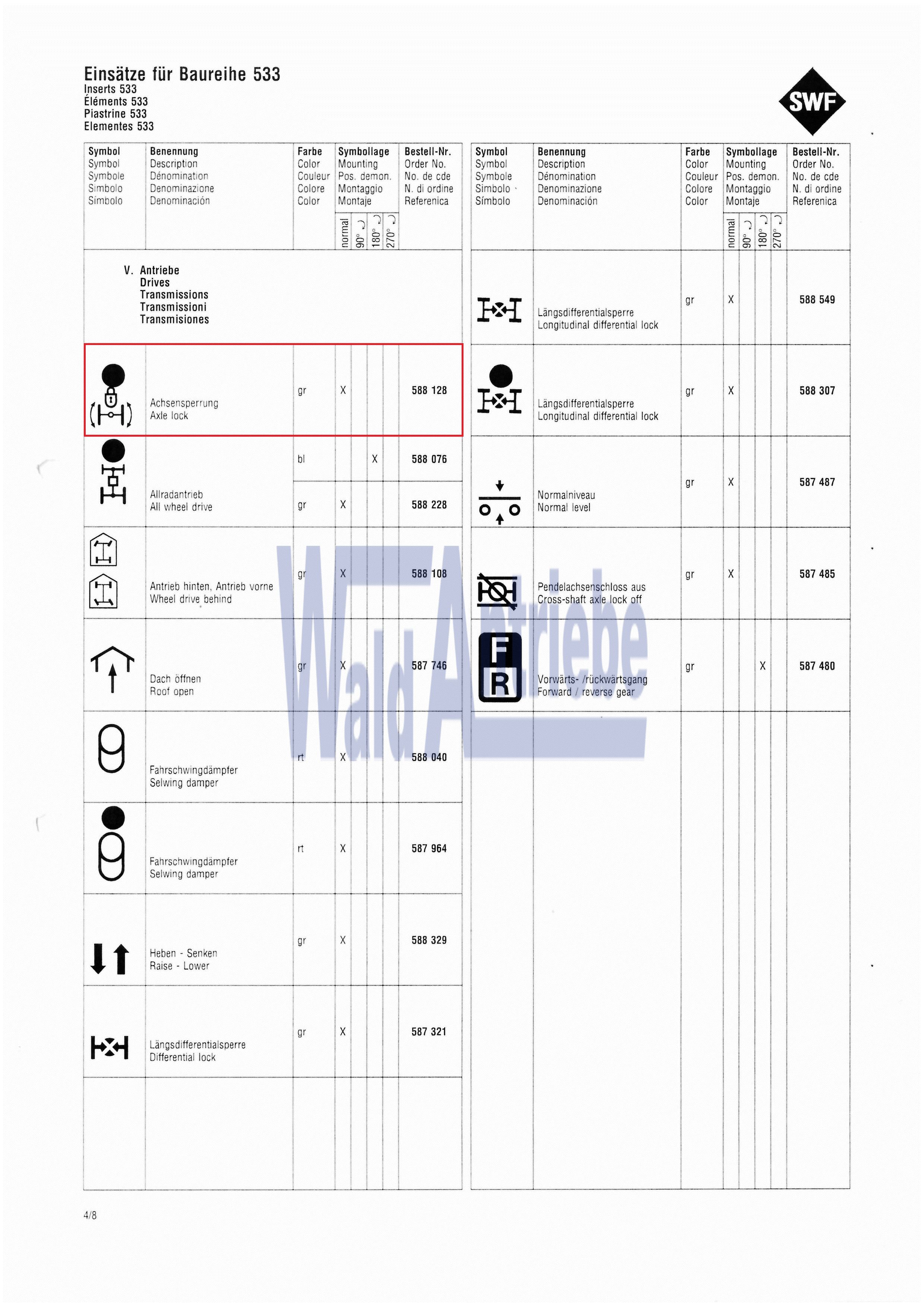 SWF 588128 Insert