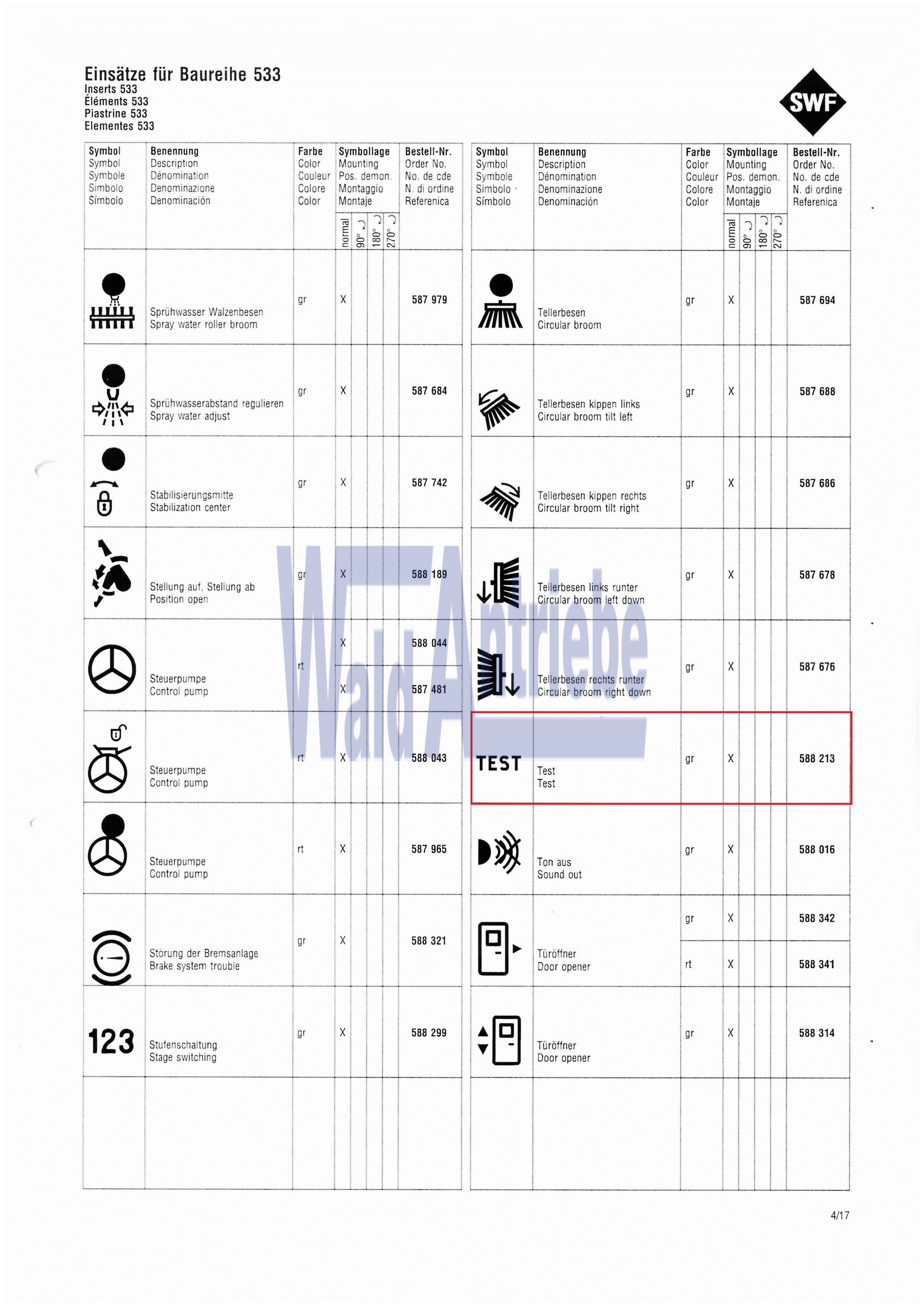 SWF 588213 Insert
