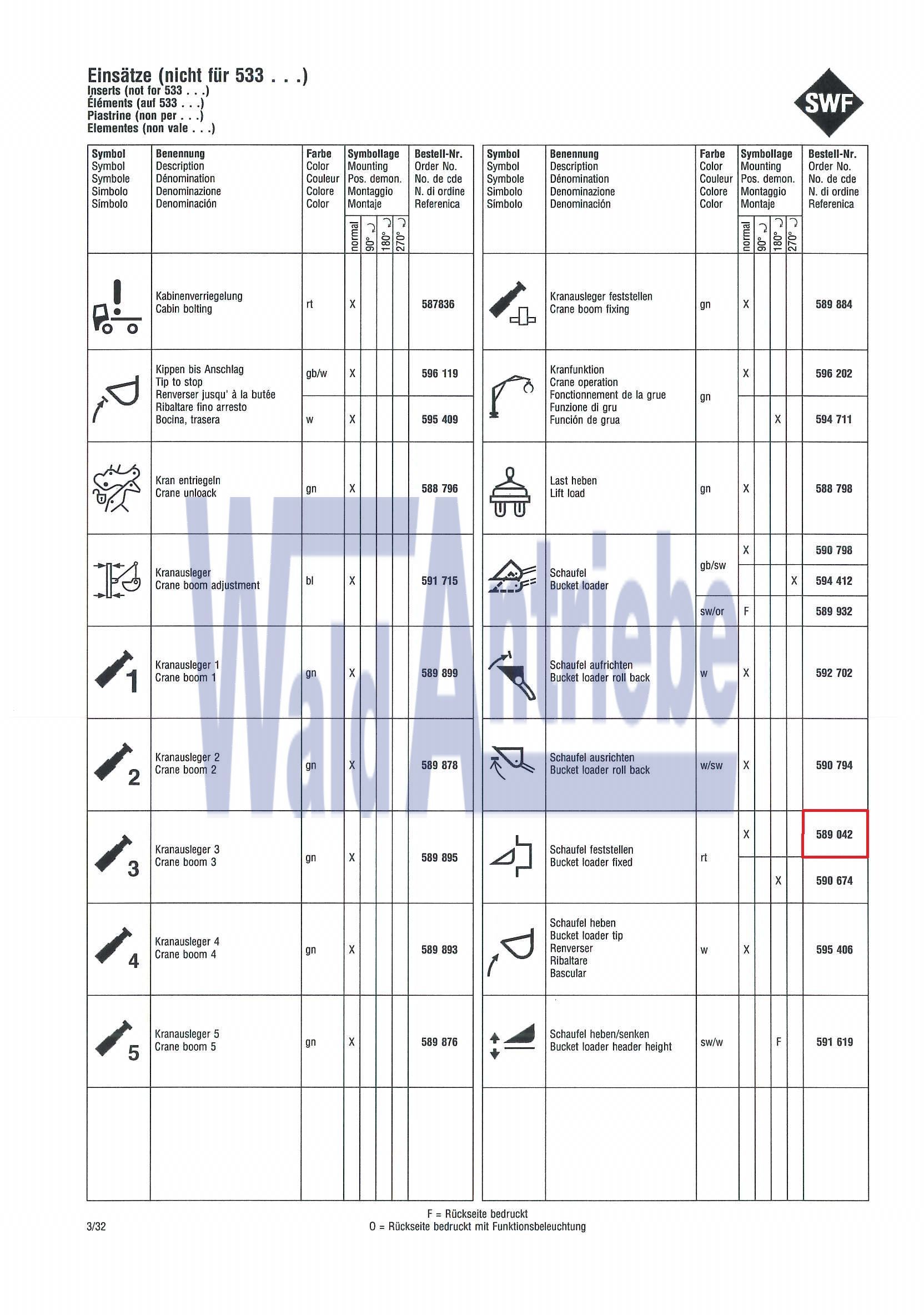 SWF 589042 Insert