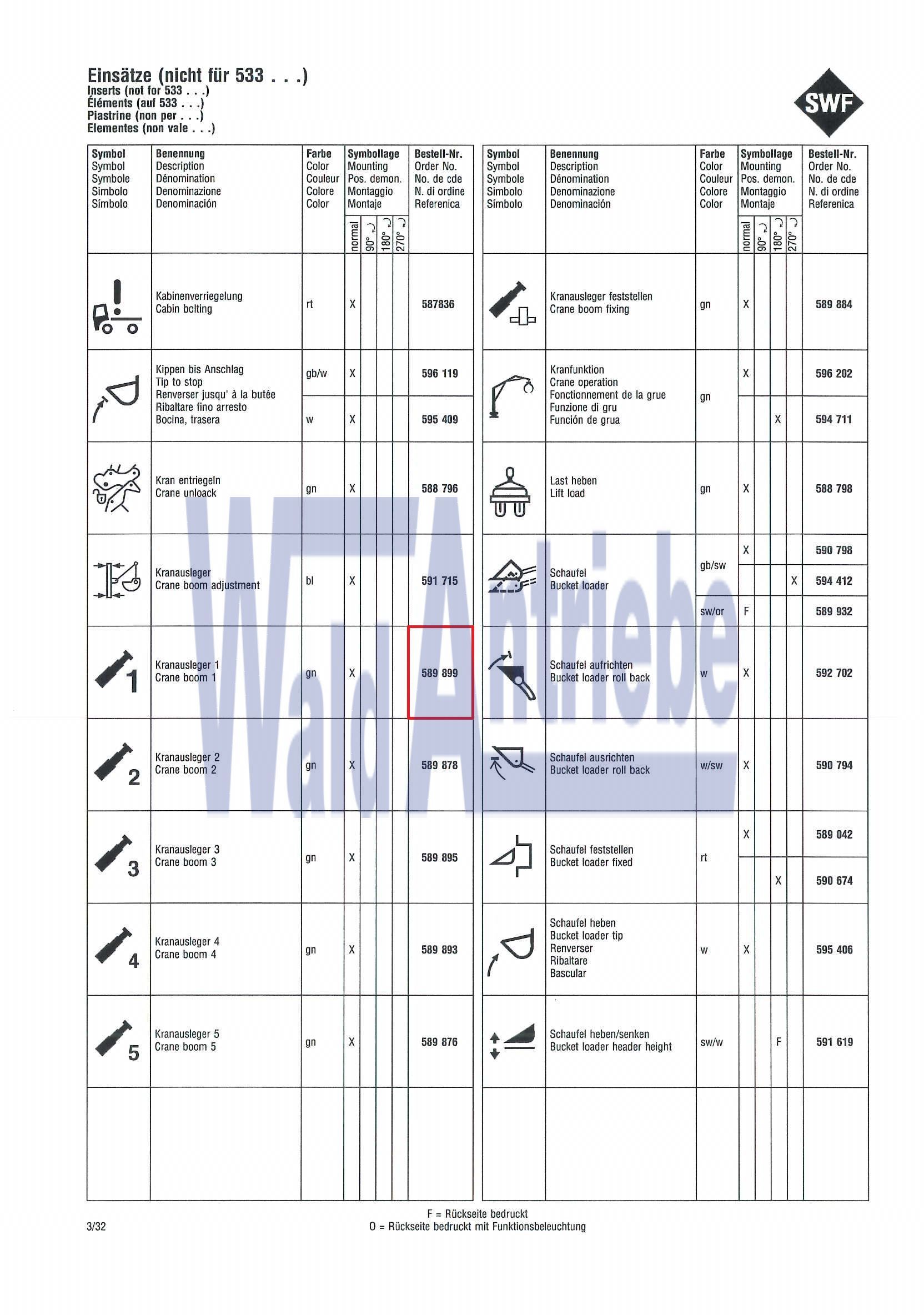 SWF 589899 Insert