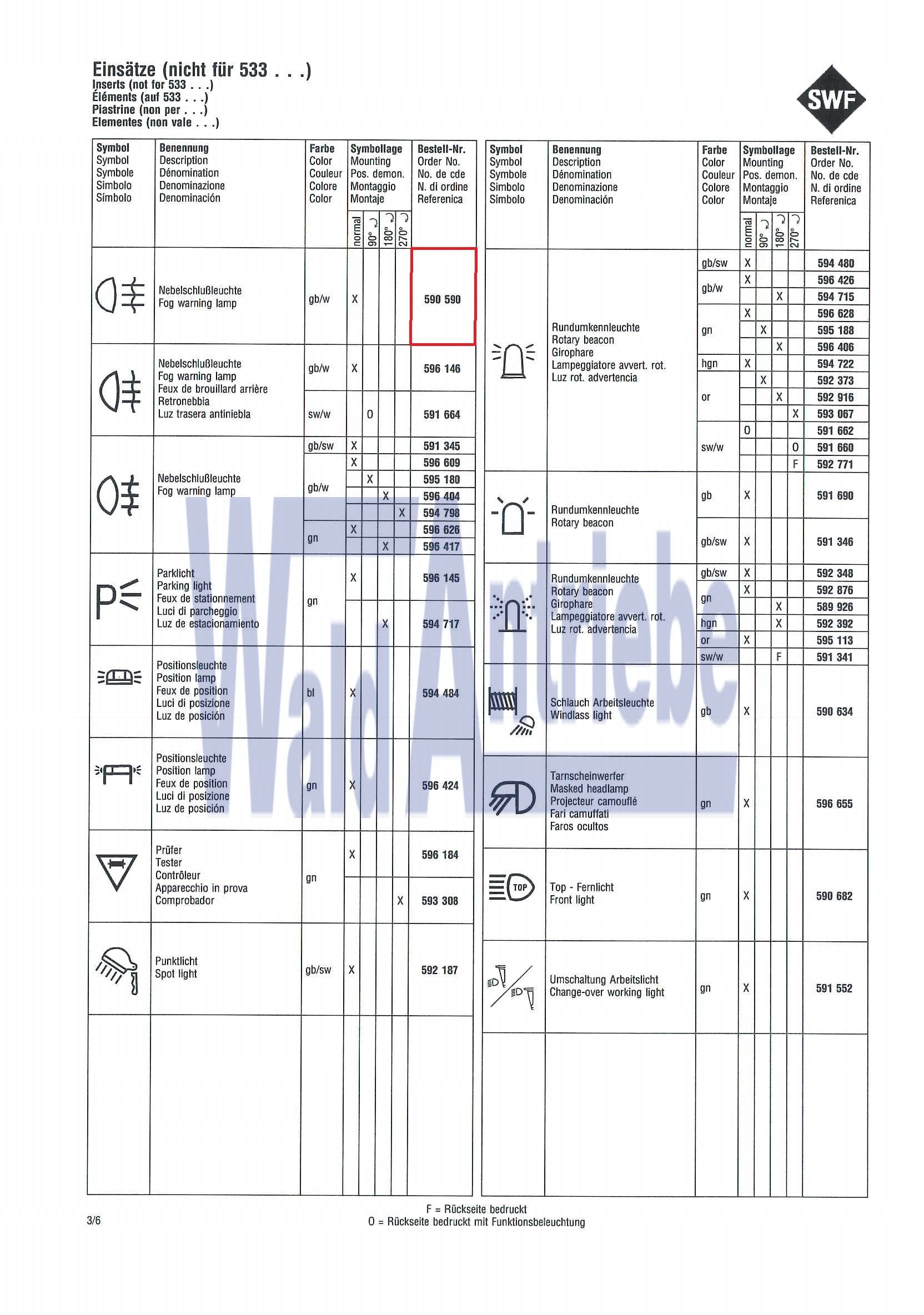 SWF 590590 Insert