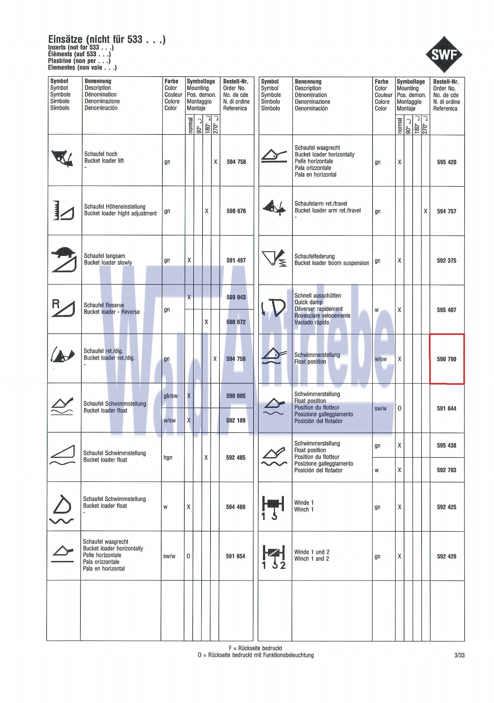 SWF 590790 Insert
