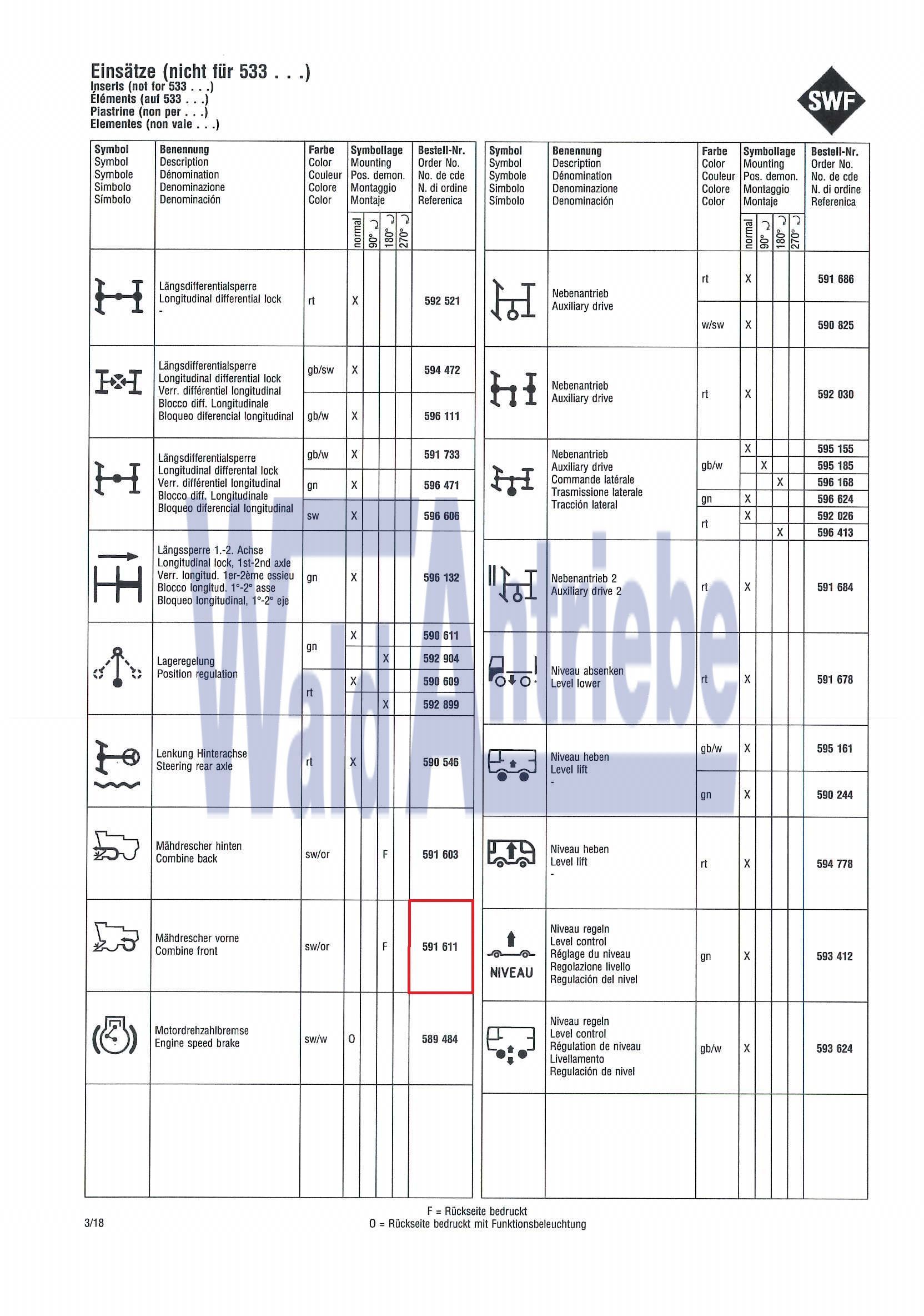 SWF 591611 Insert