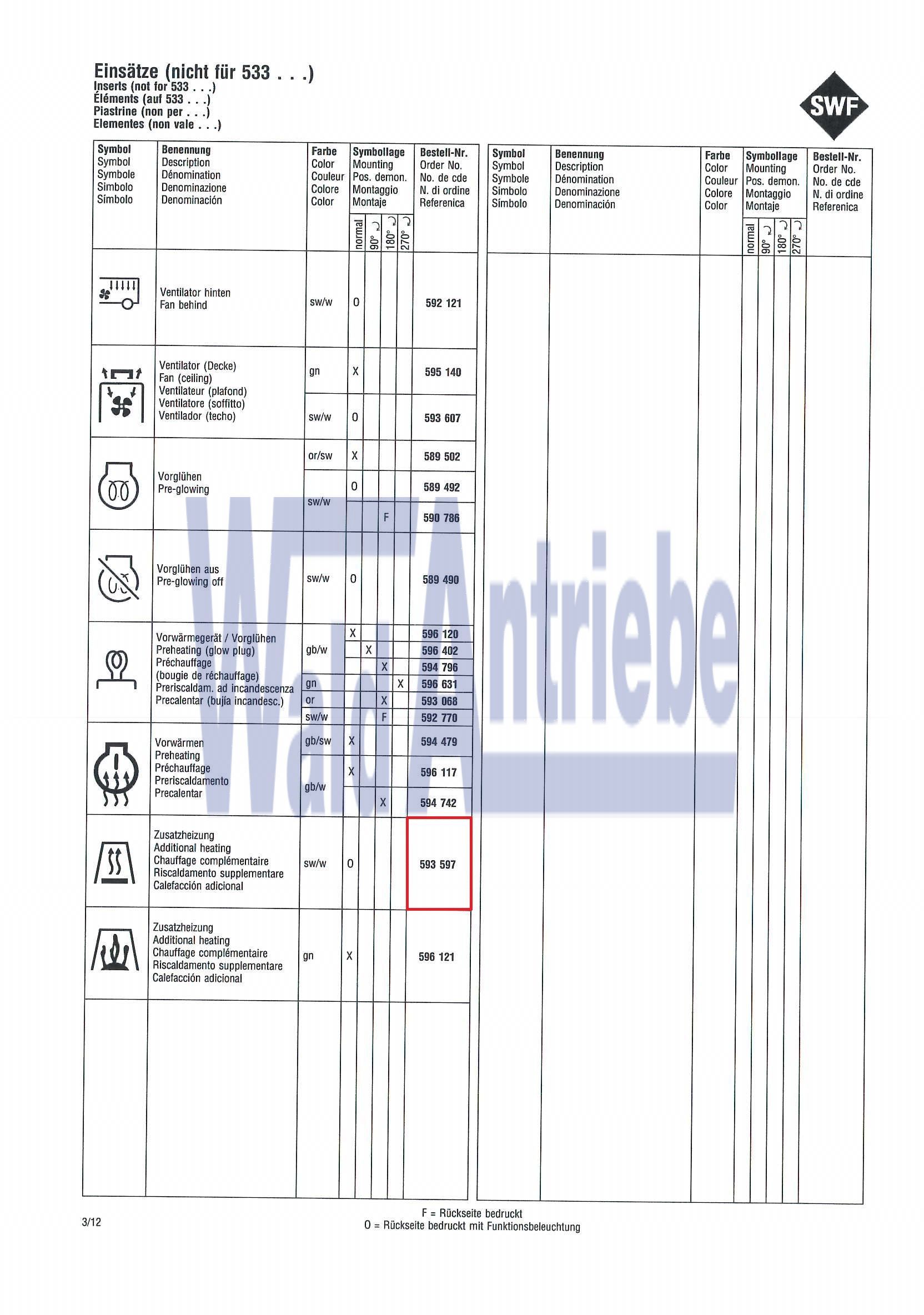 SWF 593597 Insert
