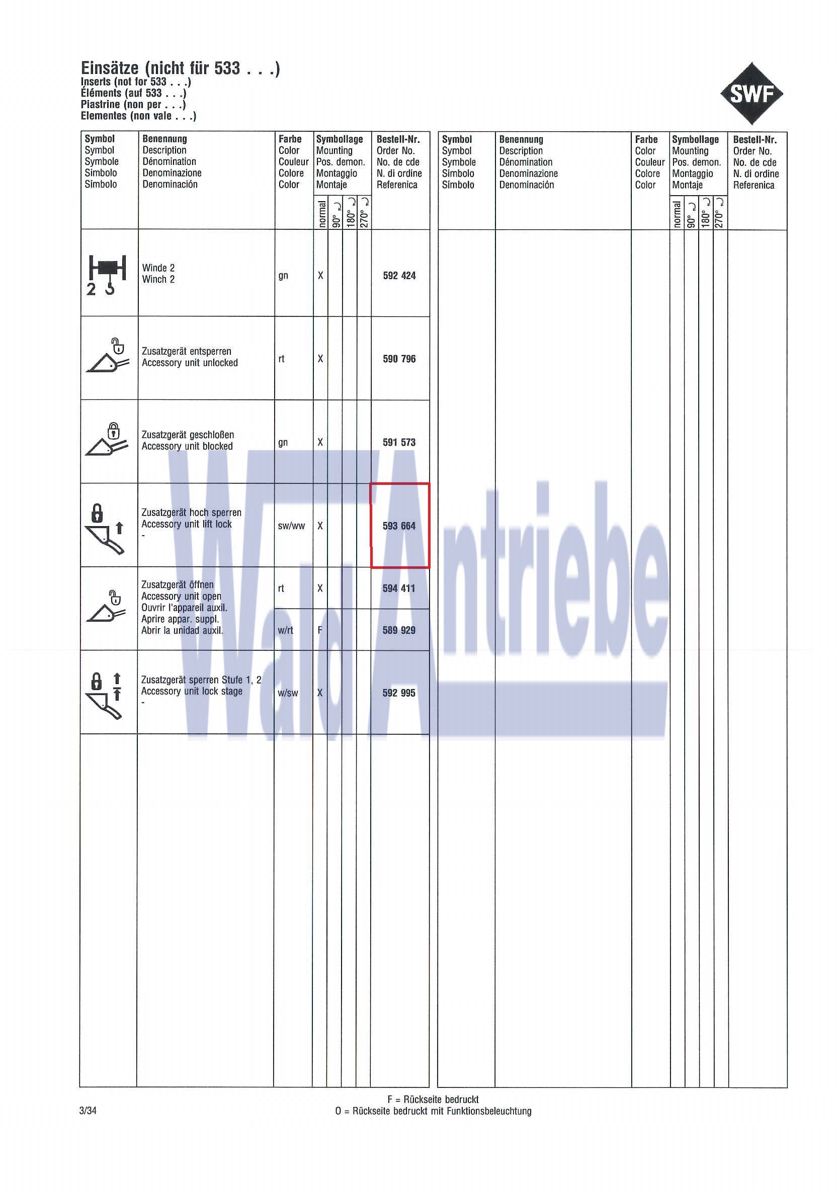 SWF 593664 Insert