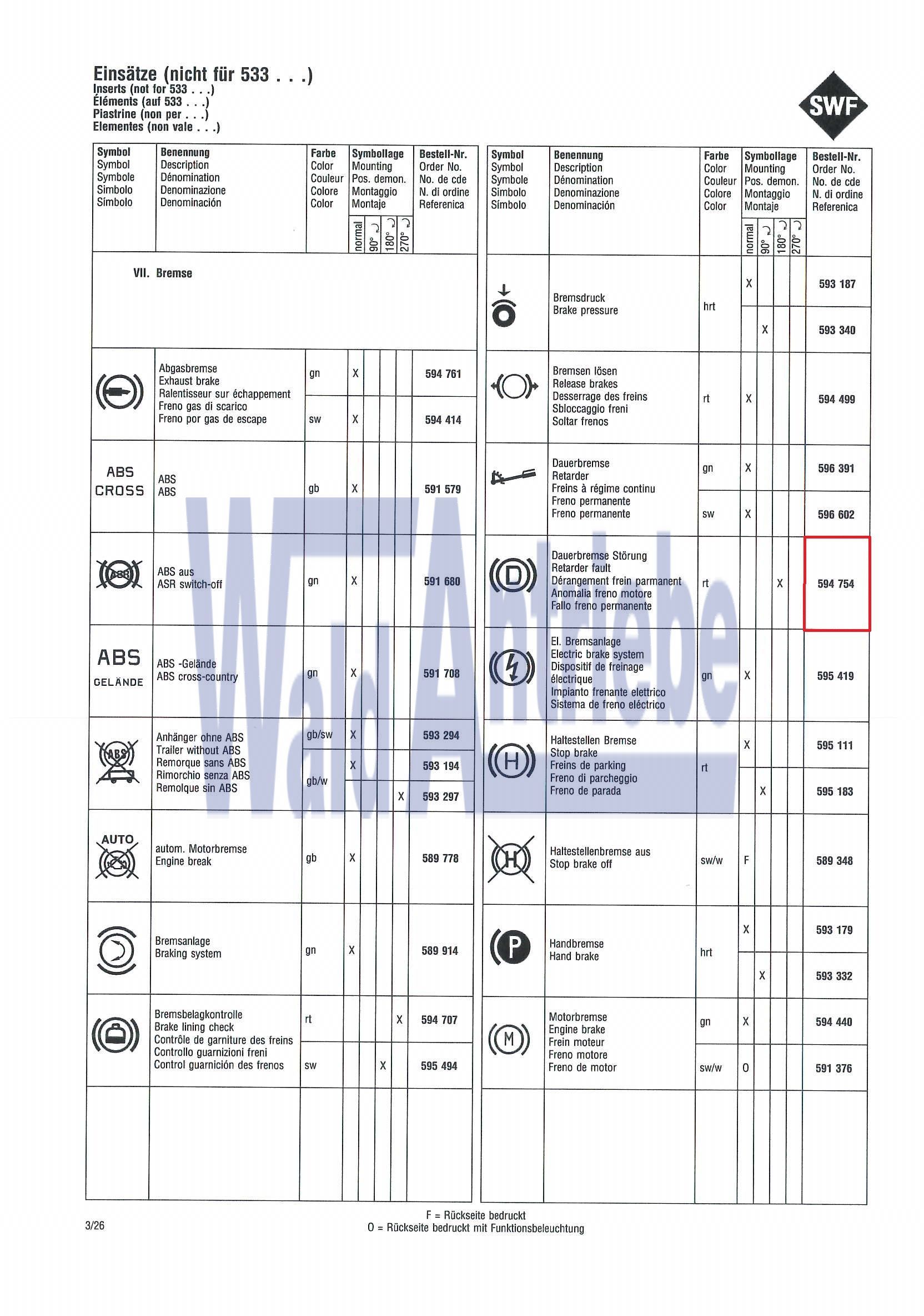 SWF 594754 Insert