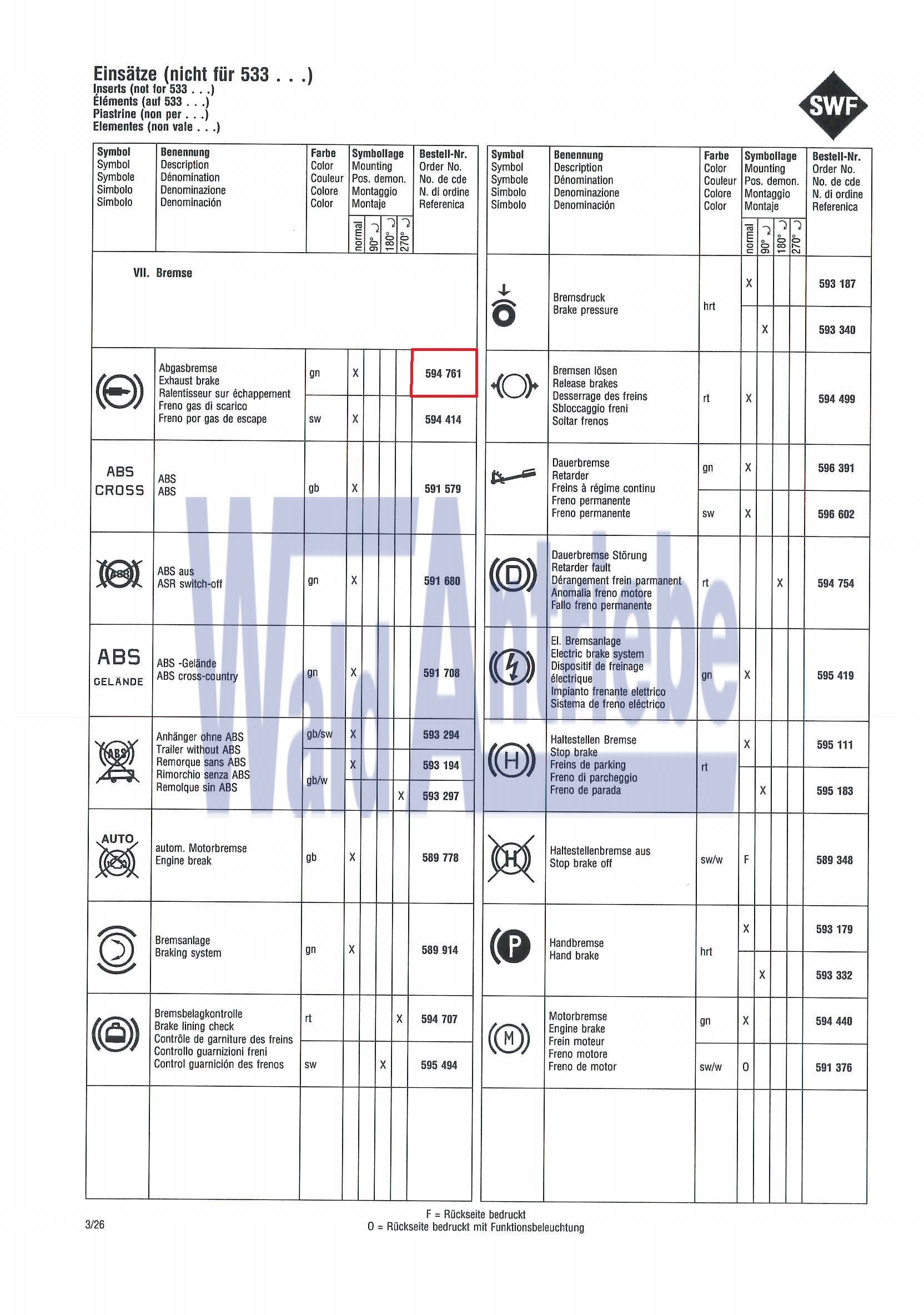 SWF 594761 Insert