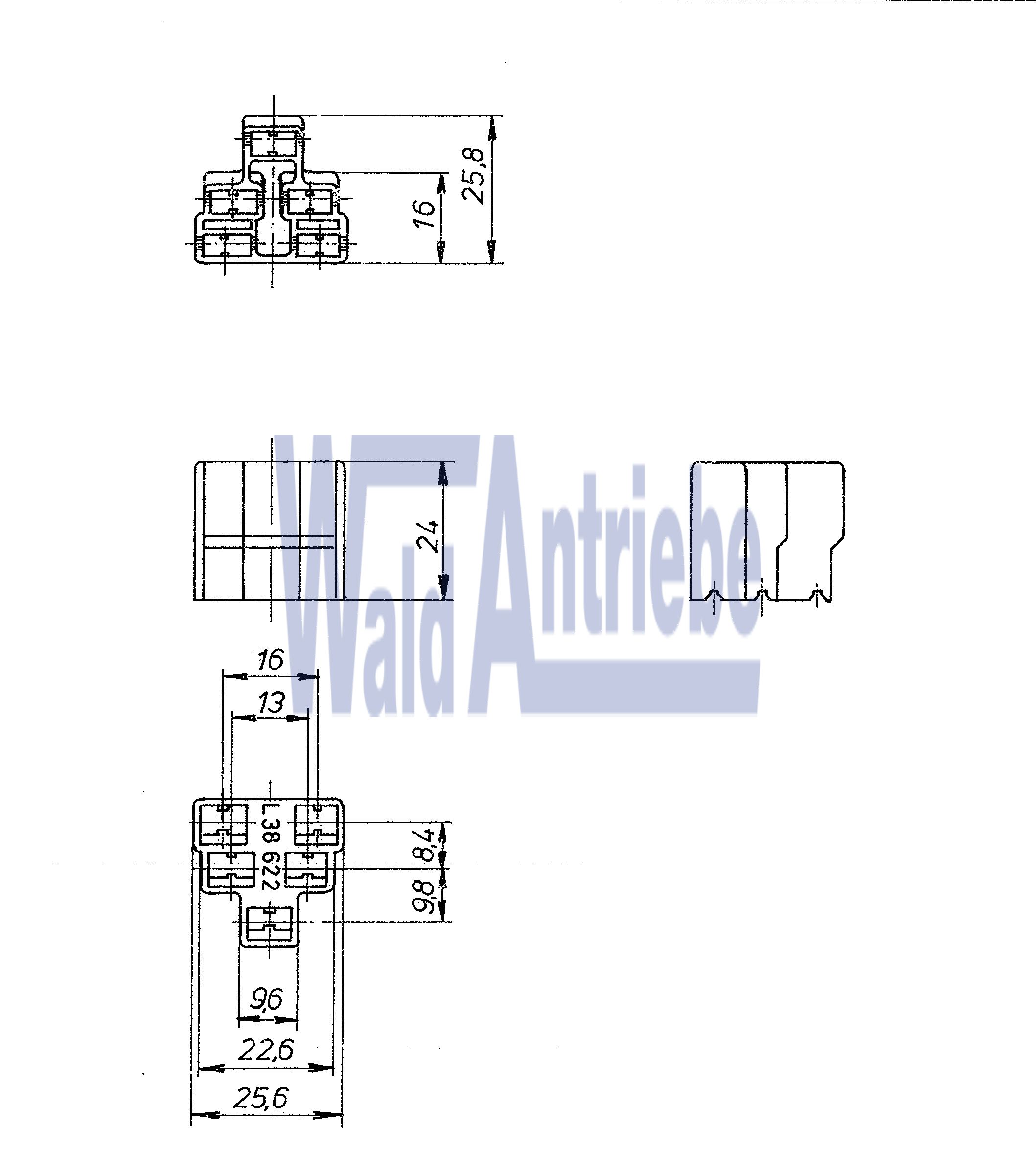 SWF 595920 Housing FLH bw