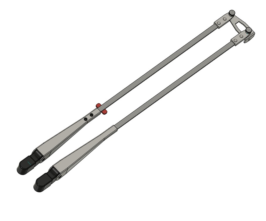 WA125086 Wischarm 700mm