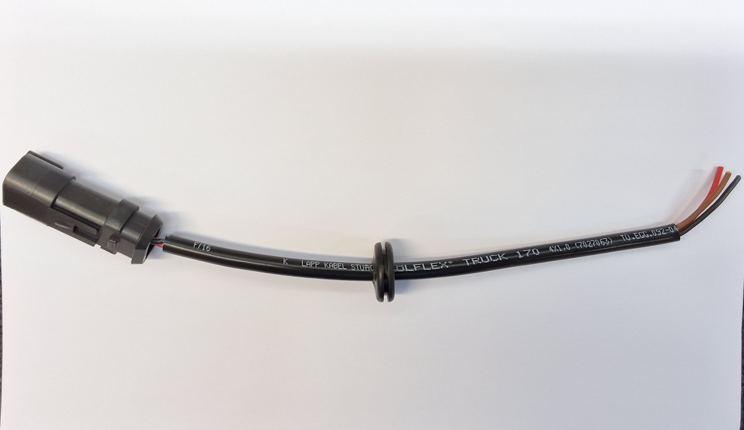 WA161018 Cable with grommet and DEUTSCH plug