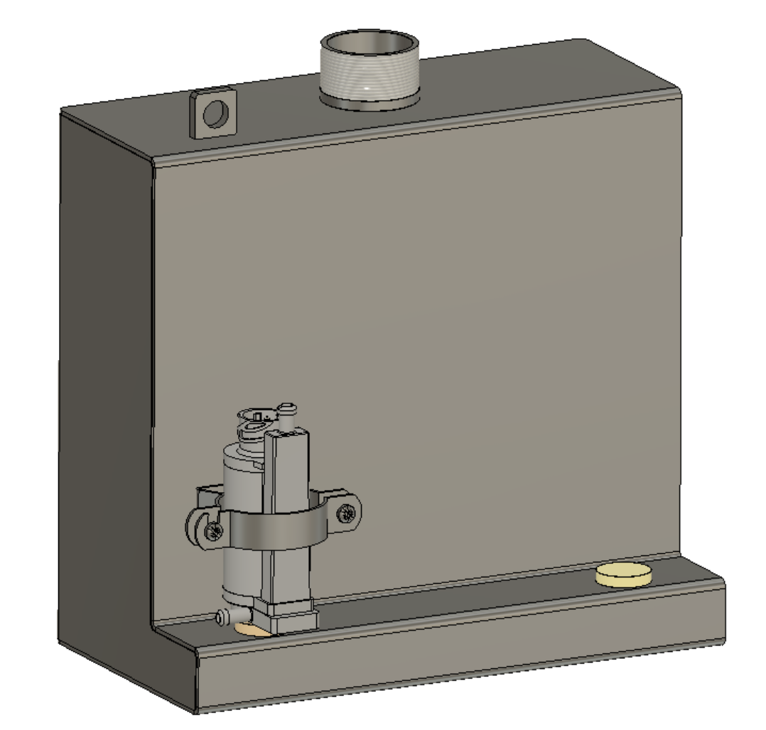 WA423104 V4A Edelstahltank 5l