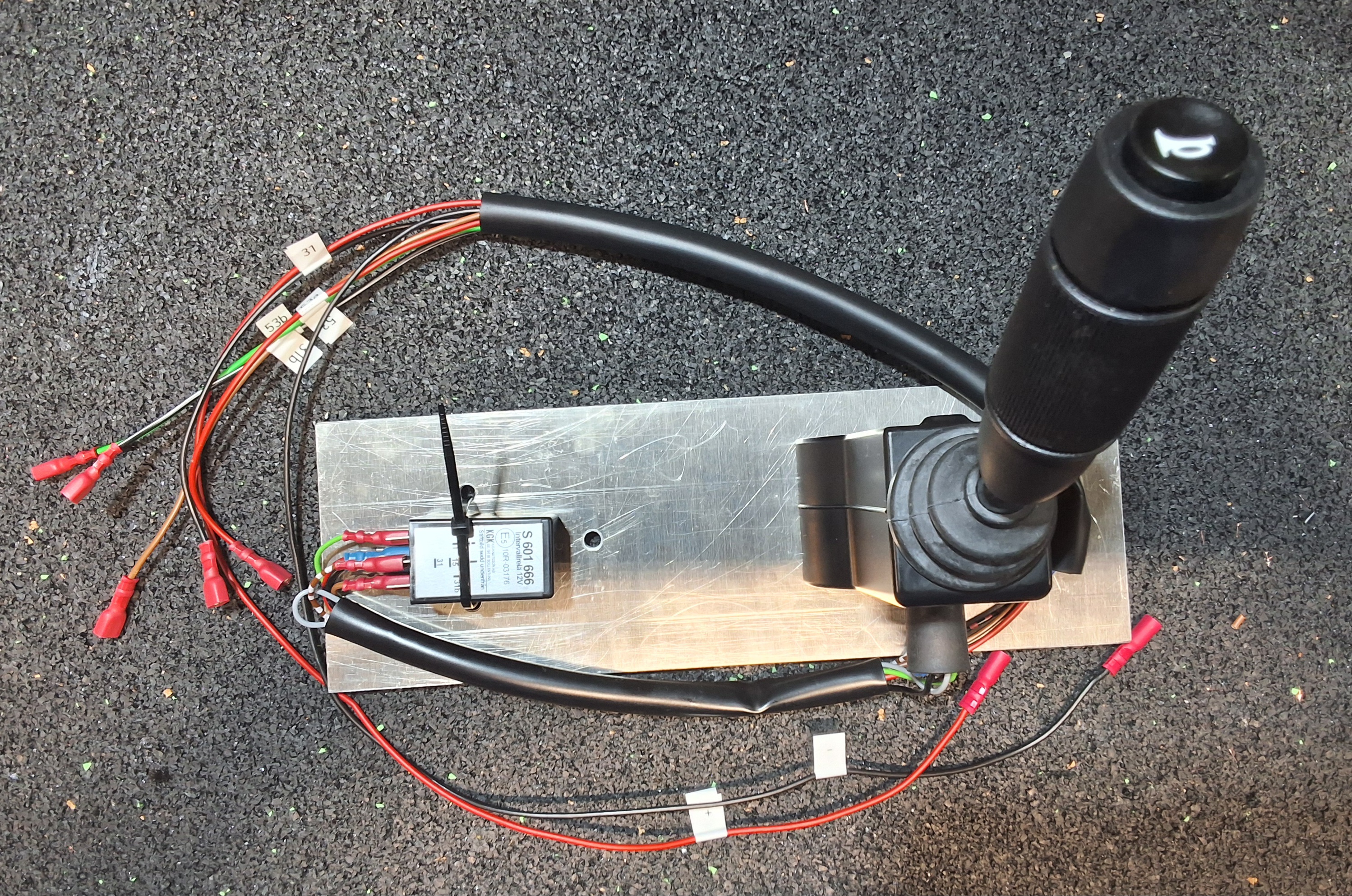 WA551019 Prüfschalter Motoren 12V