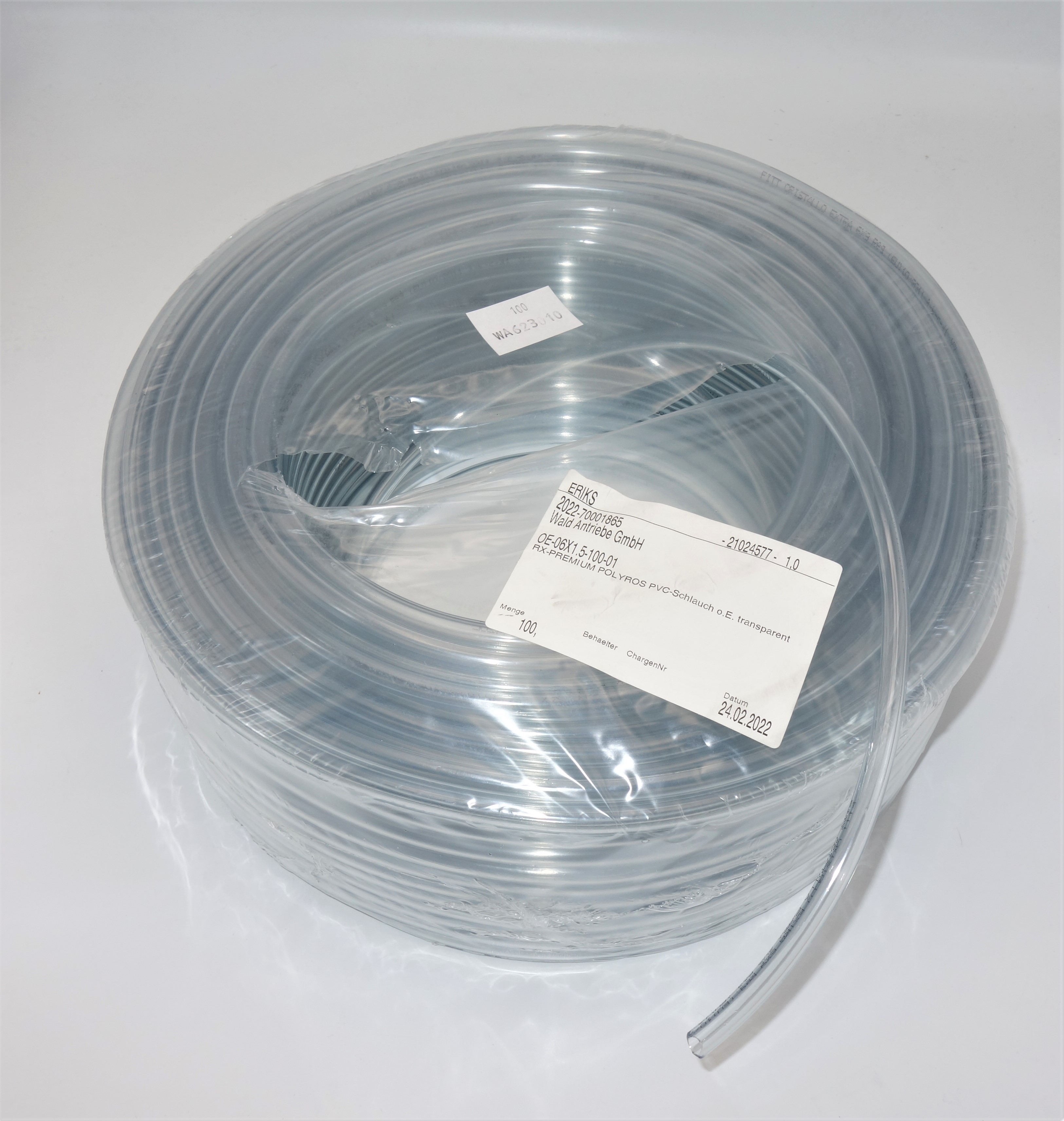 WA623010 PVC hose 9x6mm